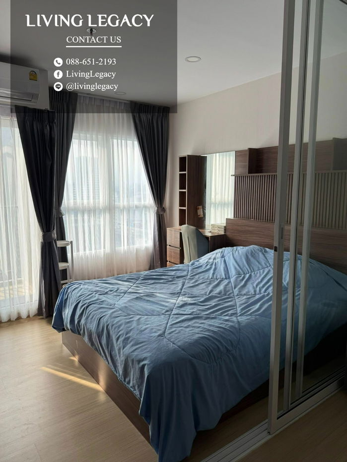 picture T6OG3F Condo For Rent Supalai Veranda Ramkhamhaeng 30 Sq.M. Floor 16 Building A line id : @livinglegacy - 3/7