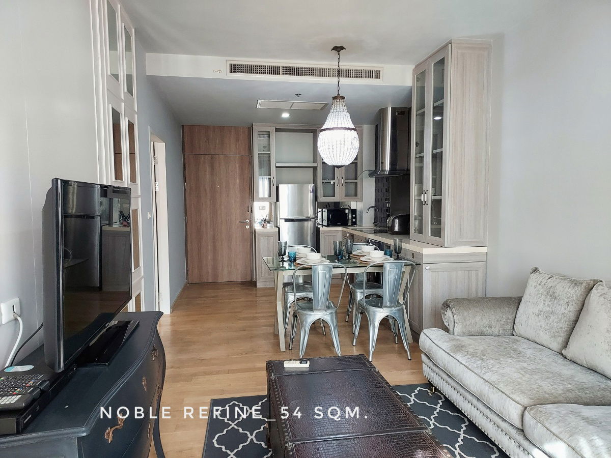 รูป 🎉For Rent-1 Bedroom at Noble Refine Sukhumvit26, Interior with modern style near to BTS Phrom phong station/Emquartier/Emporium - รูปที่ 2/17