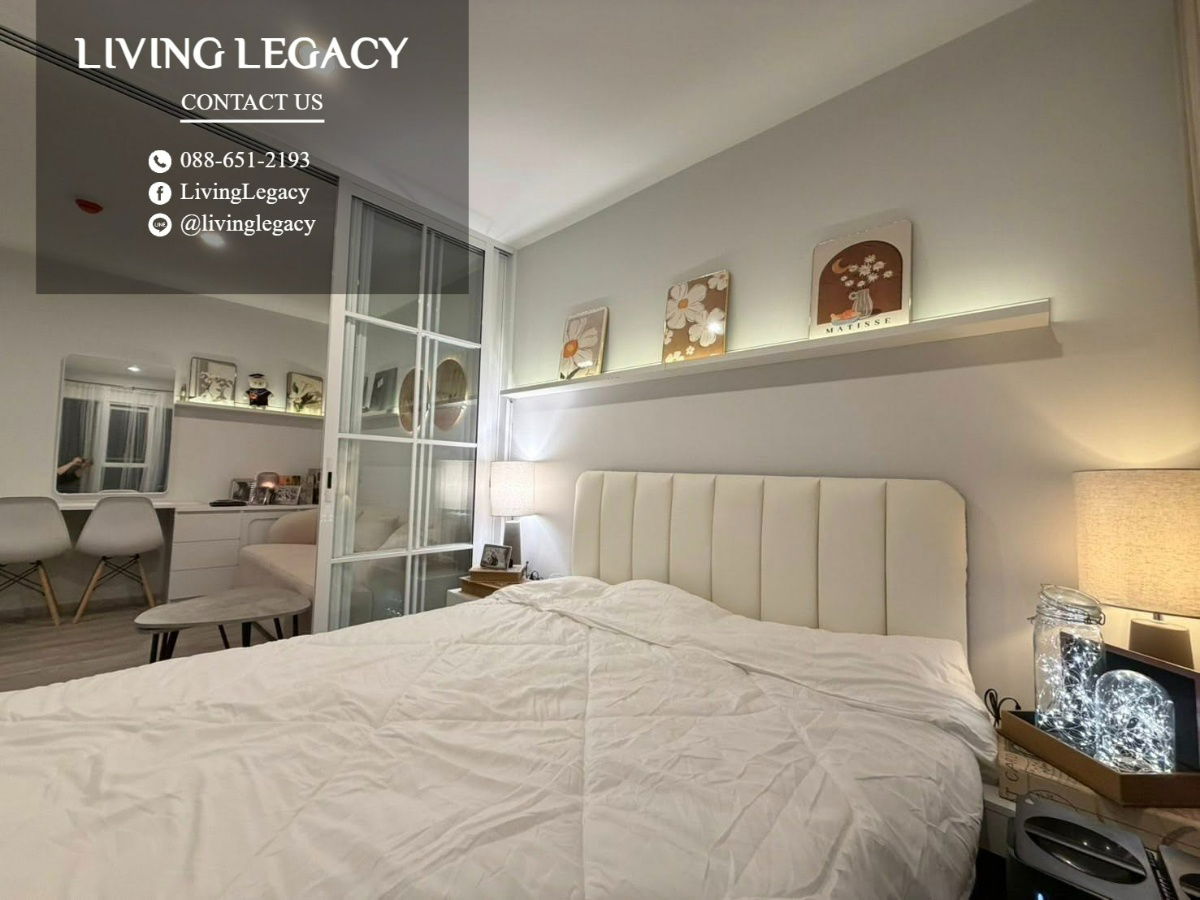 picture T6QA4X Condo For Rent Regent Home Bangna 28 Sq.M. Floor 26 Building A line id : @livinglegacy - 2/6