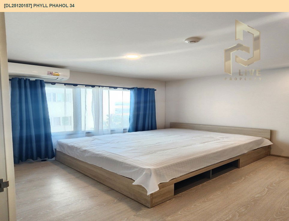 picture DL25120157 Condo for sale, Phyll Phahol 34 near BTS Sena Nikhom, ready to move in, call urgently 0638692663 LineID @655ebbvc - 3/6