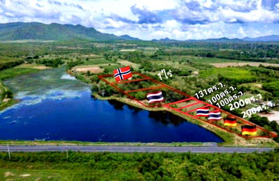 ที่ดิน ชะอำ เพชรบุรี : บรรยากาศสุดชิว ริมน้ำห้วยตะเคียนวิวเขาลูกโต จ.เพชรบุรี100ตรวเพียง599000ผ่อน2ปีฟรีดอกจอง10000ทำสัญญา50000แถมฟรีถมแล้ว