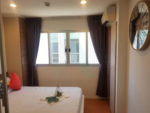 🚩 For Rent Condo LUMPINI CONDO TOWN NIDA - SERITHAI Building A, Floor 3,1 bed room, Room size 23.00 sqm