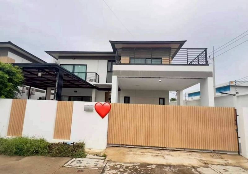picture 2-storey detached house for rent, corner house, Huai Yai area, Pattaya, Bang Lamung, Chonburi - 1/18