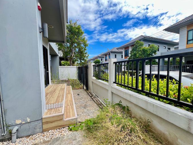 3-bed house for sale, 118 sqm, 42 sq wah, Sena Park Ville Ramindra-Wongwaen