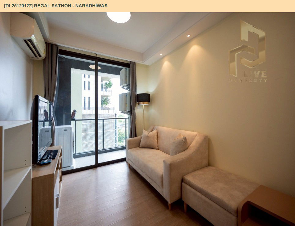 picture DL25120127 Condo for rent, Regal Sathon - Naradhiwas near -, ready to move in, call urgently 0638692663 LineID @534wlwof - 3/13