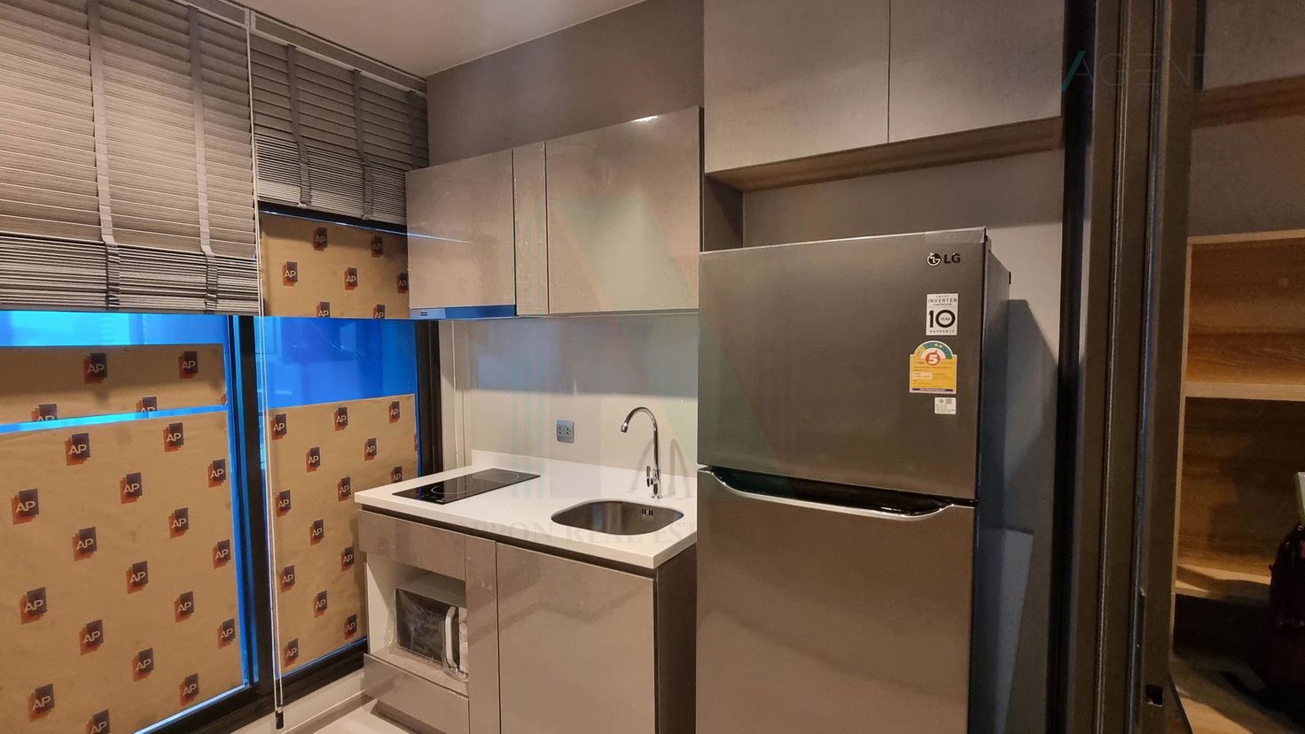 picture 🎉 For rent, Life Asoke-Rama 9, 1 bedroom, 19th floor, Building B, near MRT Rama 9. - 7/8