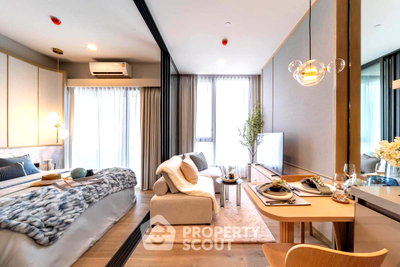 ขายคอนโด : คอนโด 1 ห้องนอน ชั้นสูง 23 31 ตร.ม. The Crest Park Residences ใกล้ MRT พหลโยธิน 60 ม. (ID 1388951)