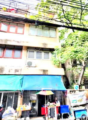 เช่าอาคารพาณิชย์ กระทรวงแรงงาน : ให้เช่าตึกซอยหมอเหล็ง ราชปรารภ ใกล้ตลาดประตูน้ำ