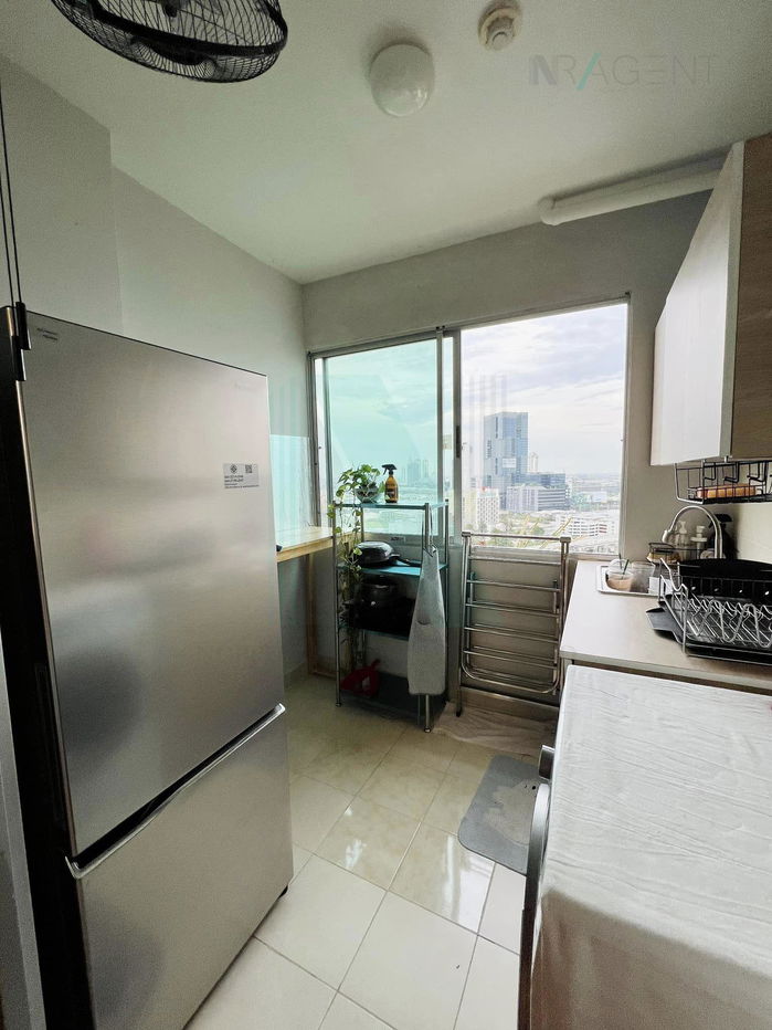 picture For Rent Condo SUPALAI PARK SRINAKARIN Building A, Floor 23,Studio, Room size 37.00 sqm - 7/8