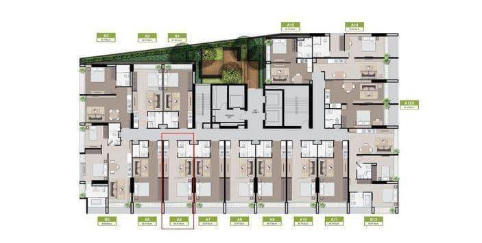 picture For Rent Noble Revo Silom condo, 1 bedroom, Line ID : @hatcheryAgent - 14/18