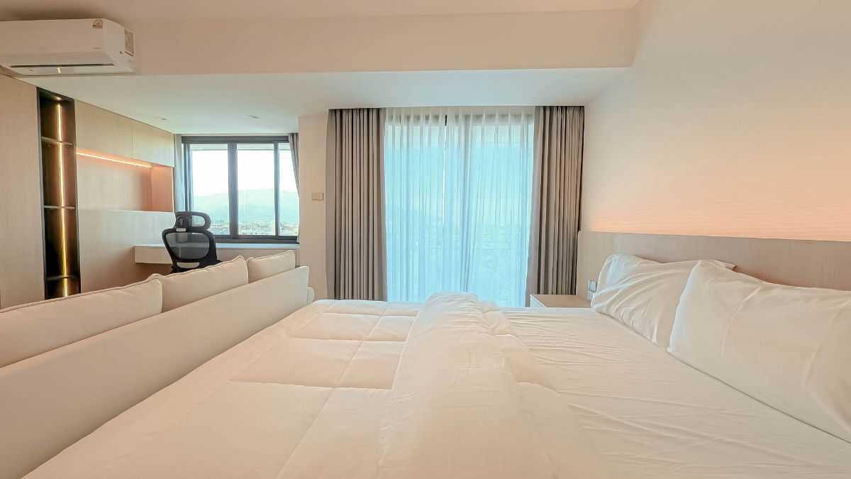 picture For Sale: Galare Thong Tower – 1 Bedroom, 1 Bathroom, 40 sq.m., 6th Floor, Near Chiang Mai Night Bazaar (ID:1252CS) - 2/17