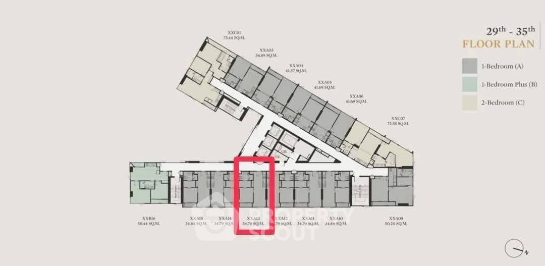 รูป คอนโด 1-ห้องนอน ที่ เดอะ เครสท์ พาร์ค เรสซิเดนซ์ ใกล้ MRT พหลโยธิน (ID 2464668) - รูปที่ 5/5