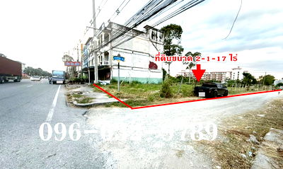 ที่ดิน ตลาดโรงโป๊ะ : ขายด่วนถูกมาก!!! ที่ดินพัทยา ขนาด 917 ตรว. ติดถนนสุขุมวิทบางละมุง แปลงมุมสวย ติดถนนสาธารณะ3ด้าน ถมแล้ว ใกล้พัทยาเพียง 1.7 กิโล