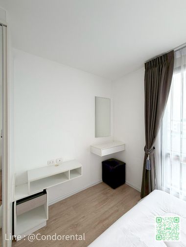 1-bed condo for rent, 33 sqm, iCondo Serithai Green Space