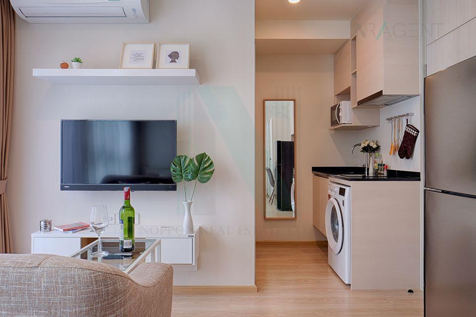 รูป ให้เช่าคอนโด โนเบิล รีวอลฟ์ รัชดา 2 อาคาร 1 ชั้น 18 1 ห้องนอน ขนาด 23.00 ตรม ใกล้ AIA Capital Center - รูปที่ 4/8