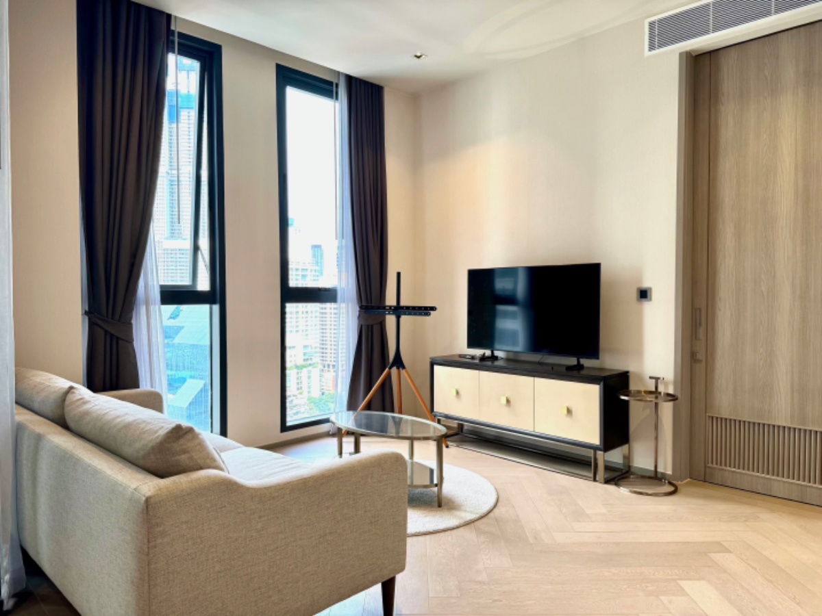 รูป ห้องสวยใช้เฟอร์อย่างดี💕 ห้องรับแขกกว้าง🌟 อยู่สบาย 📍The Reserve Sathorn  - รูปที่ 1/17