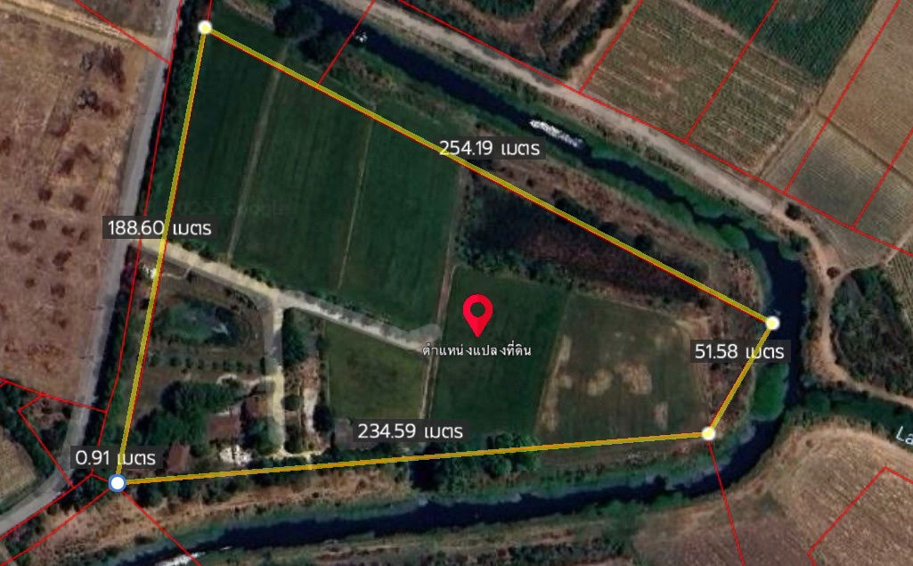 รูป ขายบ้านพร้อมที่ดิน ดอนมะนาว สุพรรณบุรี | ที่ดินล้อมน้ำ 3 ด้าน | เหมาะทำบ้านสวน รีสอร์ต หรืออยู่อาศัย - รูปที่ 18/18