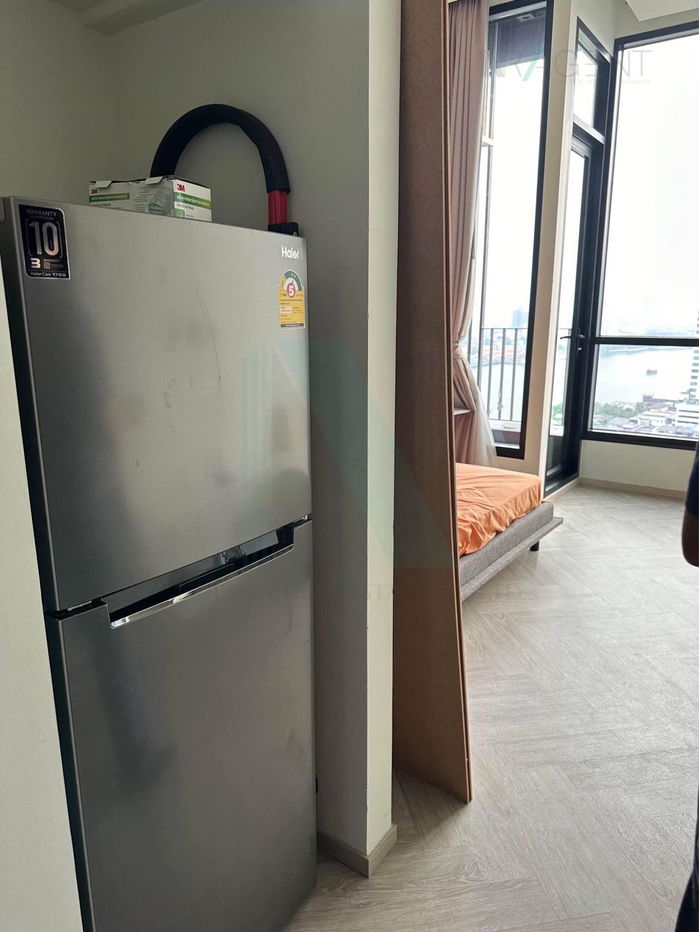 รูป ให้เช่าคอนโด แชปเตอร์ เจริญนคร-ริเวอร์ไซด์ อาคาร B ชั้น 14 สตูดิโอ ขนาด 25 ตรม ใกล้ BTS กรุงธนบุรี - รูปที่ 8/8