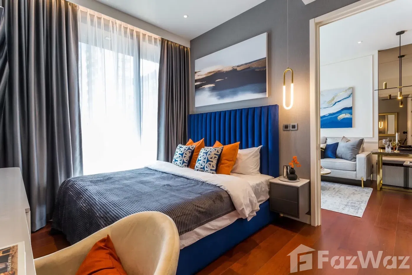 รูป คอนโดให้เช่า 1 ห้องนอน ในโครงการ คุณ บาย ยู 5914311 - รูปที่ 7/9