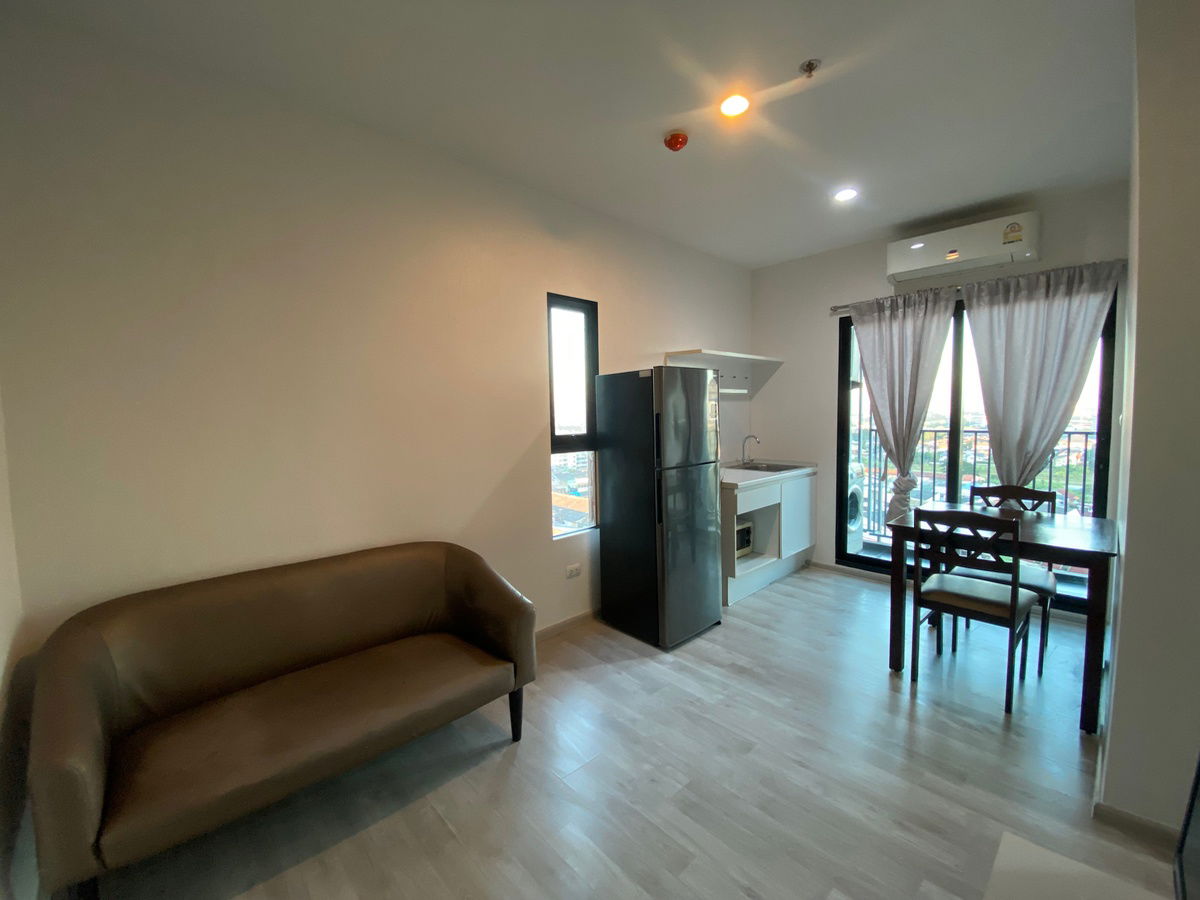 รูป ให้เช่า พลัม คอนโด เซ็นทรัล สเตชั่น เฟส 1 ชั้น 12a ห้องมุม วิว 180 องศา วิวส่วนตัว - รูปที่ 6/9