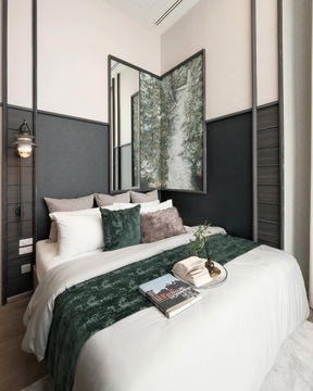 ให้เช่าคอนโด PARK ORIGIN RATCHATHEWI ครบเฟอร์ พร้อมเข้าอยู่  