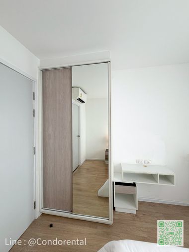 1-bed condo for rent, 33 sqm, iCondo Serithai Green Space