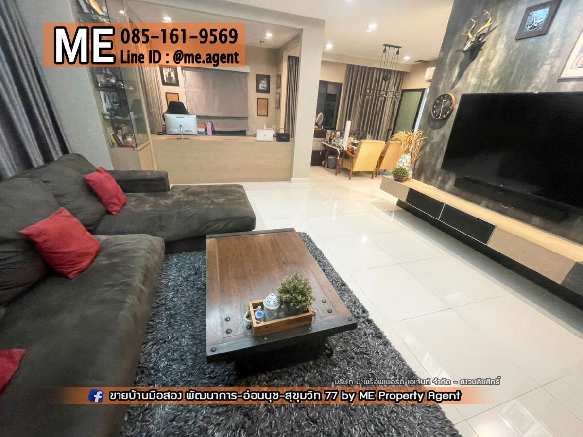 รูป ขาย บ้านเดี่ยว เดอะแพลนท์ เอ็กซคลูซีค พัฒนาการ 44 เฟอร์ครบ พร้อมเข้าอยู่ ใกล้เอกมัย ทองหล่อ สุขุมวิท โทร. 085-1619569 (BG22-62) - รูปที่ 2/24