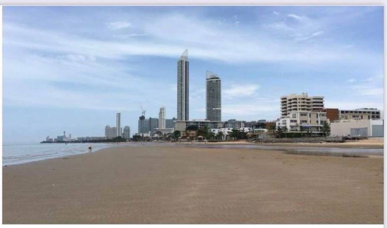 รูป ขายที่ดินติดทะเล แปลงสวย ทำเลทอง หาดนาจอมเทียน พัทยา  - รูปที่ 2/10