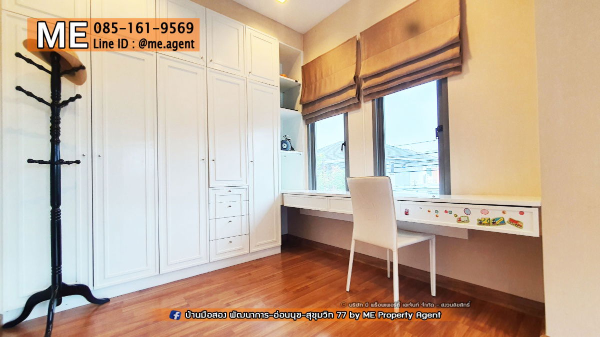 picture Rent For House Fully Furnished PERFECT PLACE SUKHUMVIT 77 – SUVANNABHUMI Lat Krabang area Not far from the expressway Tel. 064-954-9619 (RBG12-63) - 9/13