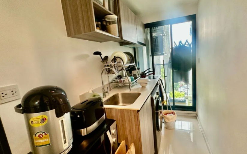 รูป คอนโด The Origin พหลฯ - สะพานใหม่ ชั้น 7 แบบ 1 ห้องนอน 27 ตรม. มีเครื่องซักผ้า ใกล้ bts-สะพานใหม่ - รูปที่ 3/6