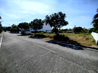 ที่ดิน ม.ราชภัฏสวนดุสิต หัวหิน : ขายที่ดินสวย 241 ตารางวา  ที่ดินสวยพร้อมปลูกบ้าน  ภายในสนามกอล์ฟปาล์มฮิลส์ - ไม่มีค่าส่วนกลาง! 