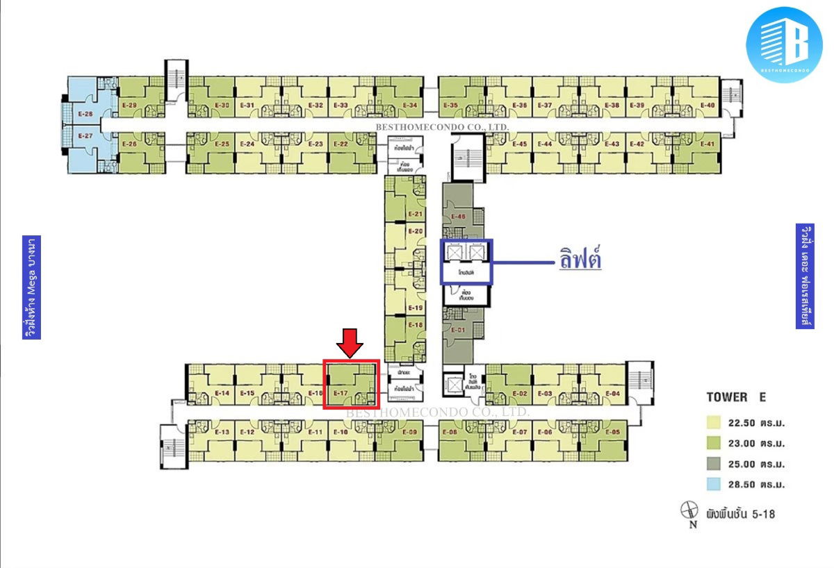 รูป 🔥 ว่างพร้อมอยู่🔥ให้เช่าคอนโด ลุมพินี เมกะซิตี้ บางนา  - รูปที่ 10/10