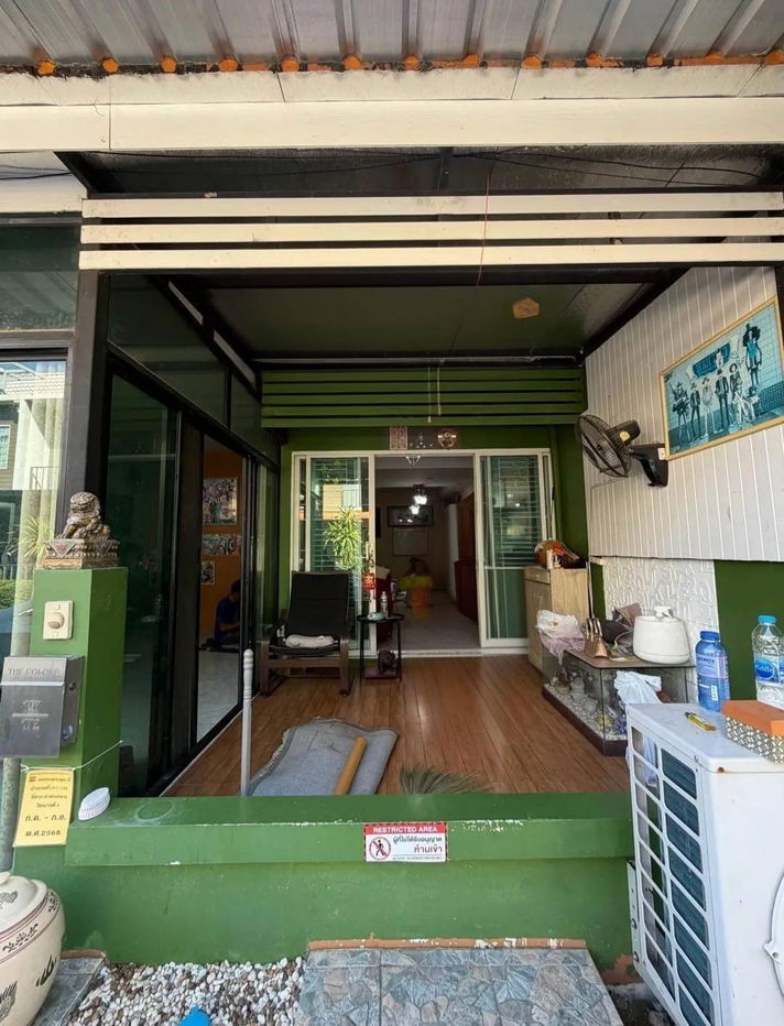 รูป T 1468 ให้เช่า ทาวน์เฮ้าส์ 2 ชั้น ม.เดอะคัลเลอร์ เฟส4 บ้านสวย เฟอร์นิเจอร์ครบ พร้อมอยู่ ราคา 16,000 บาท - รูปที่ 3/8