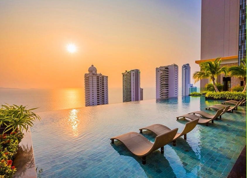 รูป For rent The Riviera Wongmat Beach SeaView Corner room - รูปที่ 17/20