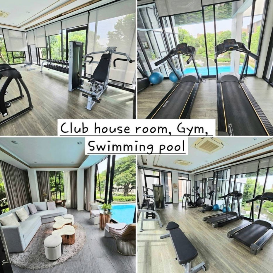 รูป ให้เช่าทาวน์โฮม Baan Klang Muang Rama 9 Krungthep Kreetha ทาวน์โฮม 3 ชั้น 152 ตร.ม. บนที่ดิน 20 ตร.ว. บ้านใหม่ ตกแต่งครบ  - รูปที่ 17/18