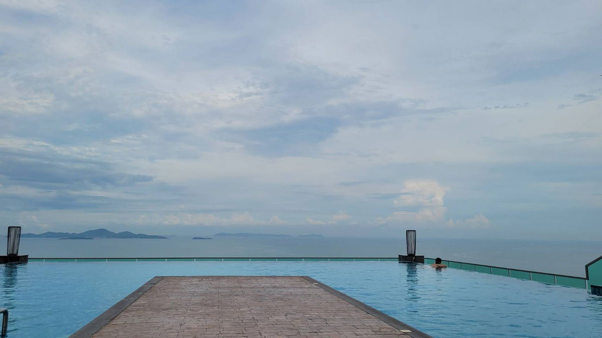 รูป ⛵ Wongamat tower ⛵ Foreinger quota / Sea view / 34F / Studio room for quick sale彡 - รูปที่ 8/12