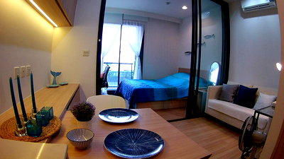 Condos for rent Chatuchak : For rent condo M JATUJAK Building A, Floor 8,1 bed room, Room size 28 sqm