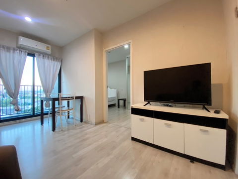 ให้เช่า พลัม คอนโด เซ็นทรัล สเตชั่น เฟส 1 ชั้น 9 เฟอร์ครบ มีเครื่องซักผ้า เดินไม่ใกล้ลิฟท์