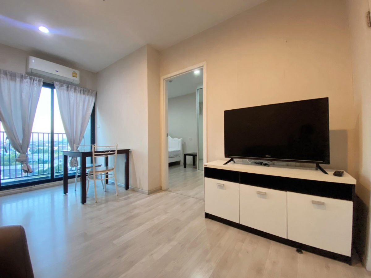 รูป ให้เช่า พลัม คอนโด เซ็นทรัล สเตชั่น เฟส 1 ชั้น 9 เฟอร์ครบ มีเครื่องซักผ้า เดินไม่ใกล้ลิฟท์ - รูปที่ 1/6