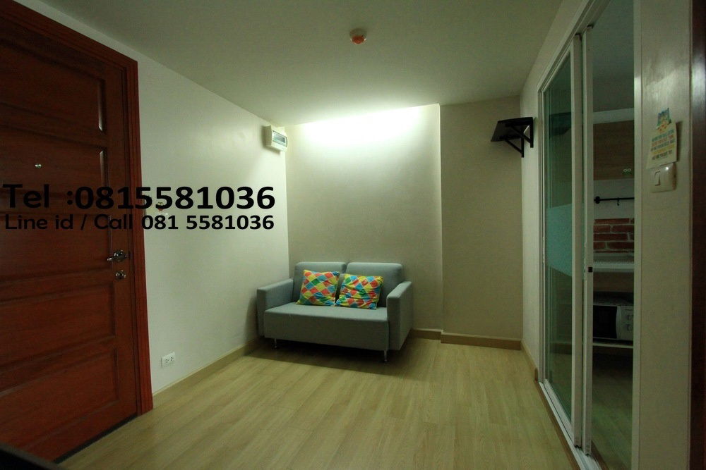 รูป #ให้เช่า คอนโด เอ็มเมอรัลด์ เรสซิเดนท์ รัชดา  ใกล้ MRT ห้วยขวาง - 1 ห้องนอน 1 ห้องน้ำ 1 ห้องครัว  เฟอร์นิเจอร์ครบ  ค่าเช่า 11,000 บาท - รูปที่ 2/9