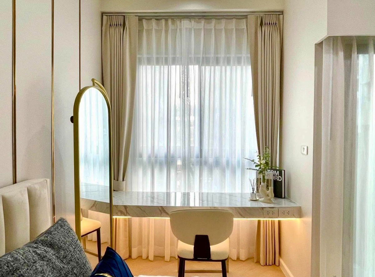 รูป code : E101 ให้เช่าคอนโด ไอดีโอ นิว พระราม 9 (IDEO New Rama 9) | ห้องสวย ชั้น 5 ระเบียงทิศใต้ ไม่ร้อน พร้อมโปรแถมเครื่องใช้ไฟฟ้า - รูปที่ 12/19