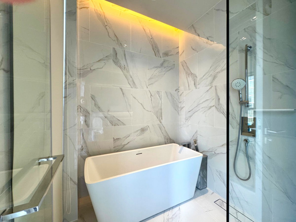 รูป ห้องสวยใช้เฟอร์อย่างดี💕 ห้องรับแขกกว้าง🌟 อยู่สบาย 📍The Reserve Sathorn  - รูปที่ 9/17