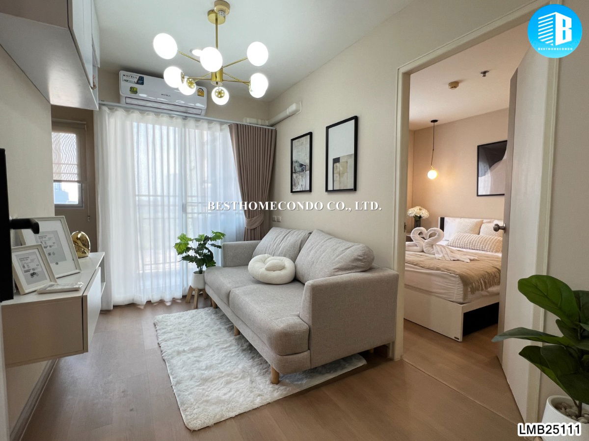 รูป 🔥 ว่างพร้อมอยู่ 🔥ให้เช่าคอนโด ลุมพินี เมกะซิตี้ บางนา  - รูปที่ 1/13