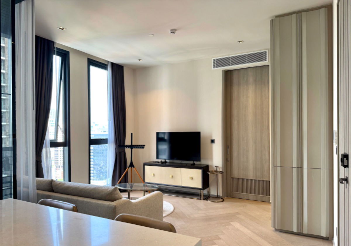 รูป ห้องสวยใช้เฟอร์อย่างดี💕 ห้องรับแขกกว้าง🌟 อยู่สบาย 📍The Reserve Sathorn  - รูปที่ 4/17