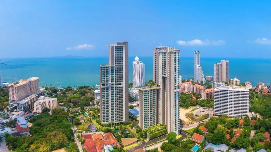 รูป For rent The Riviera Wongmat Beach SeaView Corner room - รูปที่ 16/20
