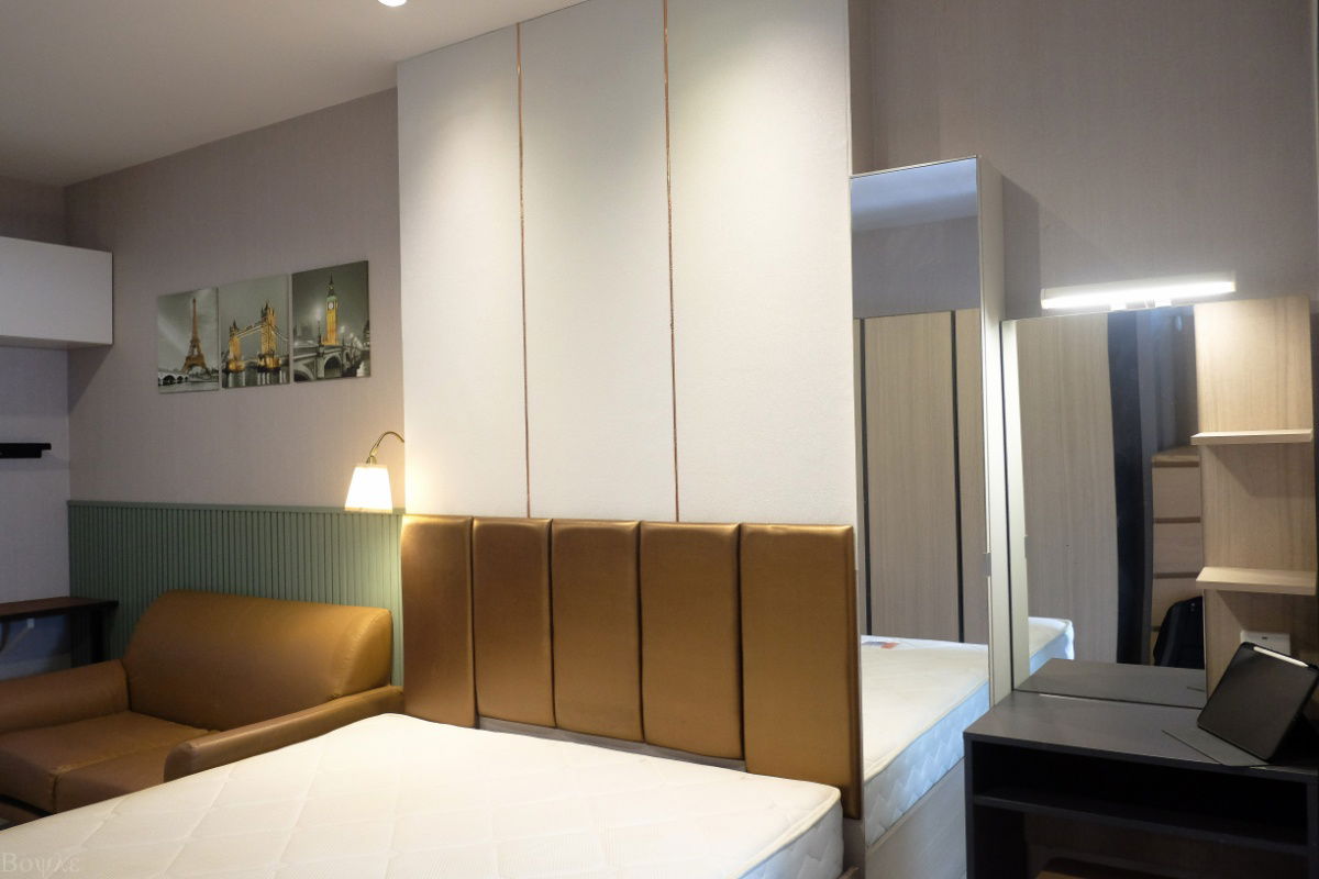 picture For rent, IDEO Sukhumvit 115 STUDIO, 20th floor, full furniture, pool view - 4/14