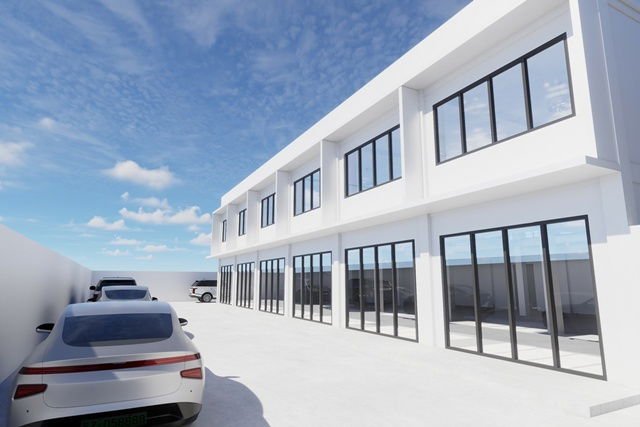 รูป เจริญราษฎร์ ถ.สาทร BTS สุรศักดิ์200ม. เซ็นทรัล บางรัก 550ม. ให้เช่าโกดัง 2 ชั้น 6คูหา รีโนเวทใหม่ - รูปที่ 1/8