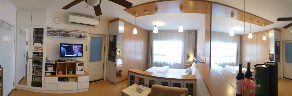 รูป คอนโดริมน้ำ แต่งครบ เครื่องใช้ไฟฟ้าจัดเต็ม เหมือนได้อยู่โรงแรมหรูทุกวัน - รูปที่ 11/12