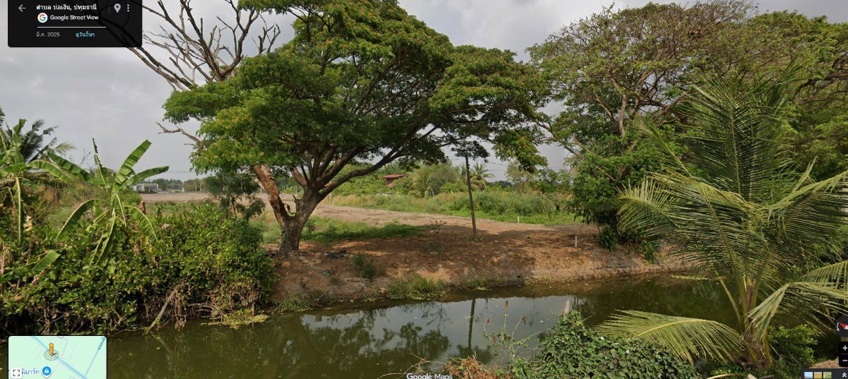 รูป ที่ดินเปล่าริมคลองให้เช่า 5 ไร่ ลาดหลุมแก้ว ปทุมธานี - รูปที่ 5/6