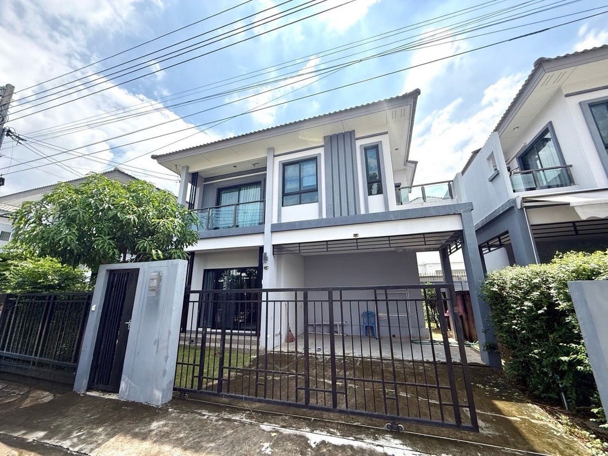 รูป ปล่อยเช่า‼️บ้านเดี่ยว 2 ชั้นเลี้ยง 🐶🐱 ได้โซนวัดสวนแก้ว ตลาดเจ้าพระยา มบ. เดอะ แกลเลอรี่ รัตนาธิเบศร์-ราชพฤกษ์ ซ.บางเลน 21 ใกล้การไฟฟ้าบางกรวยนนทบุรี - รูปที่ 1/14